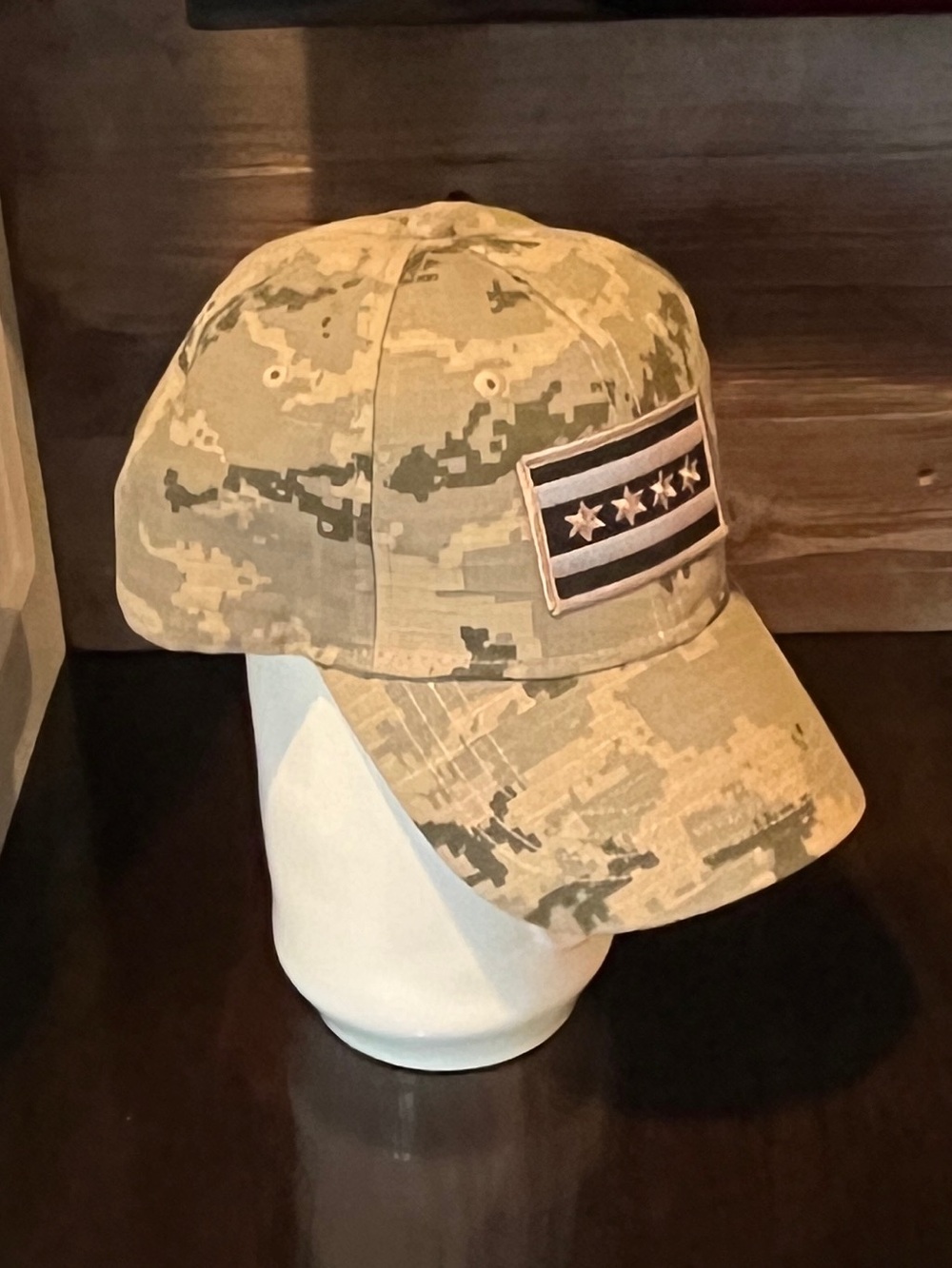 Chicago Flag Digi Camo Adjustable Hat - Picture 3 of 9